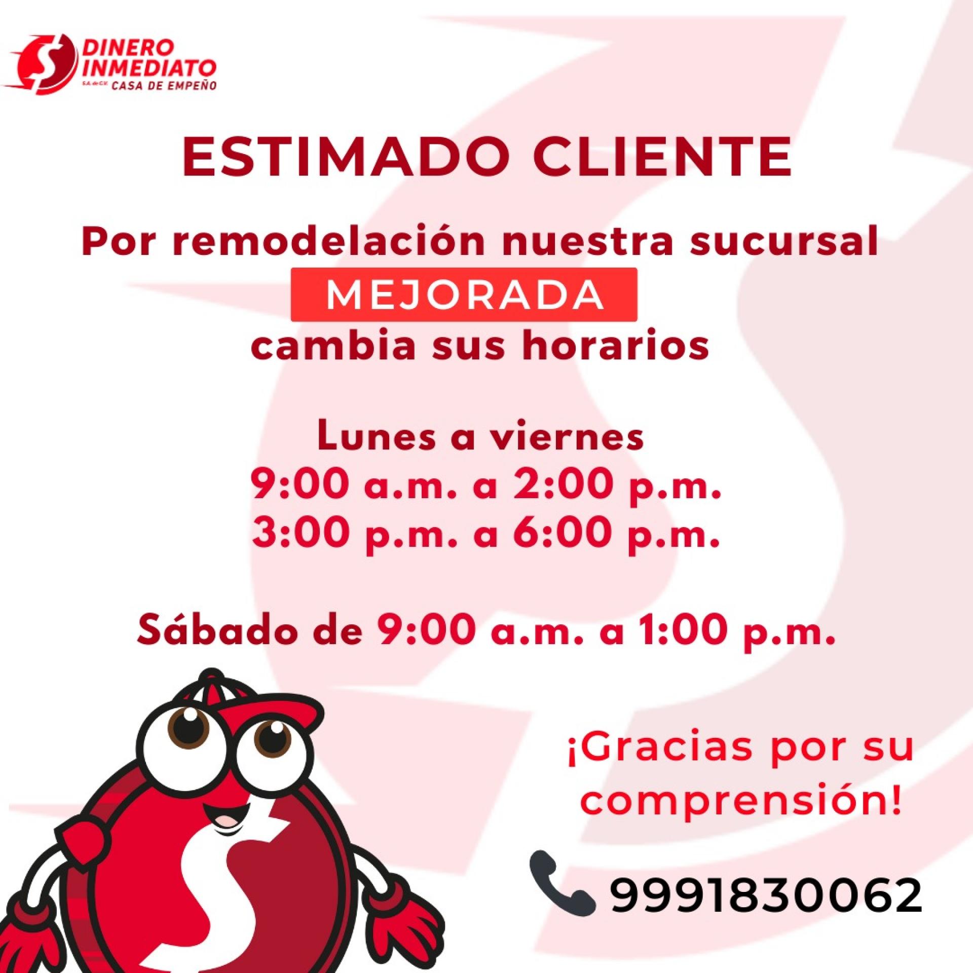 Sucursal Mejorada en Remodelación